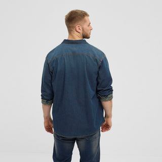 North 56°4 / North 56Denim North 56Denim Denim shirt w/stretch Shirt LS 0597 Blue Used Wash