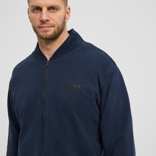 North 56°4 / North 56Denim North 56Denim Full zip sweat Sweatshirt 0580 Navy Blue