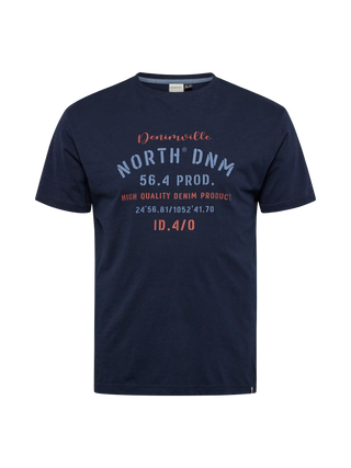 North 56°4 / North 56Denim North 56Denim Printed T-shirt T-shirt 0580 Navy Blue