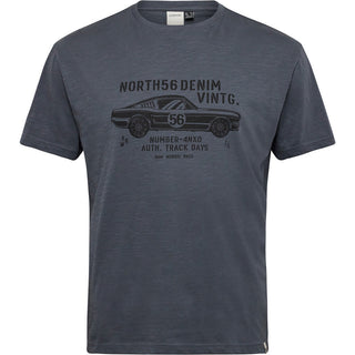 North 56°4 / North 56Denim North 56Denim Printed t-shirt T-shirt 0070 Stone