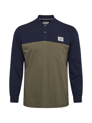 North 56°4 / North 56Denim North 56Denim polo LS Polo LS 0659 Dusty Olive Green