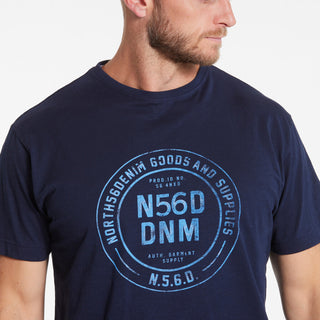 North 56°4 / North 56Denim North 56Denim printed t-shirt T-shirt 0580 Navy Blue