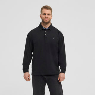 North 56°4 / North 56Denim North 56°4 Polo LS super strecth Polo LS 0099 Black