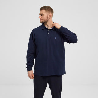 North 56°4 / North 56Denim North 56°4 Polo LS super strecth Polo LS 0580 Navy Blue