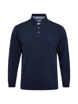 North 56°4 / North 56Denim North 56°4 Polo LS super strecth Polo LS 0580 Navy Blue