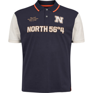 North 56°4 / North 56Denim North 56°4 polo embroidery Polo SS 0580 Navy Blue