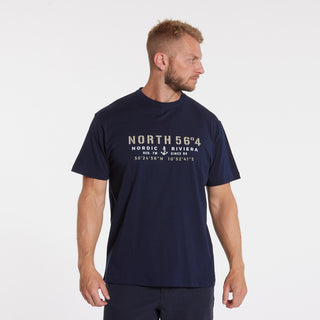 North 56°4 / North 56Denim North 56°4 printed t-shirt T-shirt 0580 Navy Blue