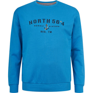 North 56°4 / North 56Denim North 56°4 sweatshirt Sweatshirt 0579 Mykonos Blue